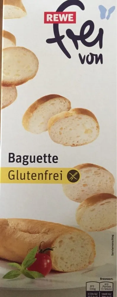 Baguette gluten frei