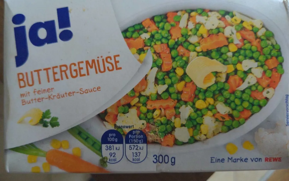 Buttergemüse