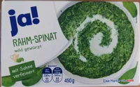 Rahm-Spinat mild gewürzt