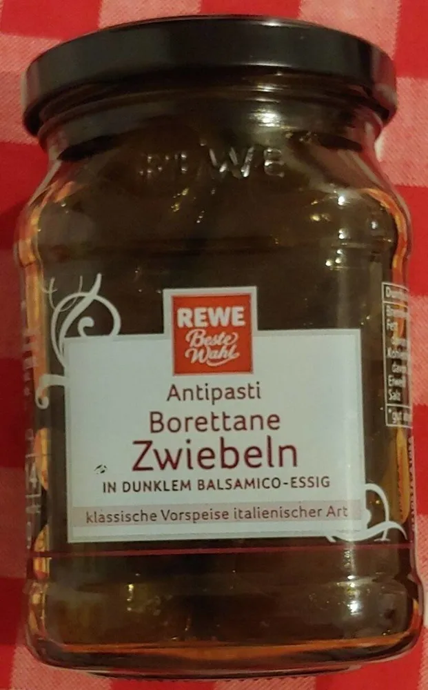 Antipasti Borettane Zwiebeln