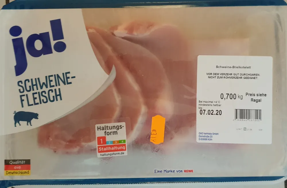 Schweine-Stielkotelett