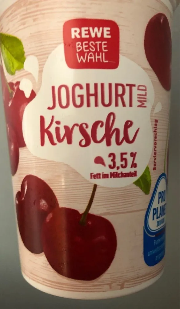 Joghurt mild kirsche