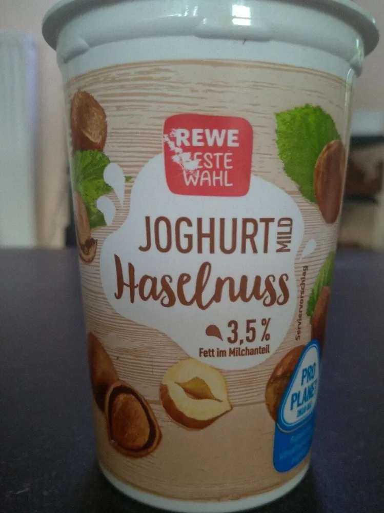 Jogurt mild , Haselnuss