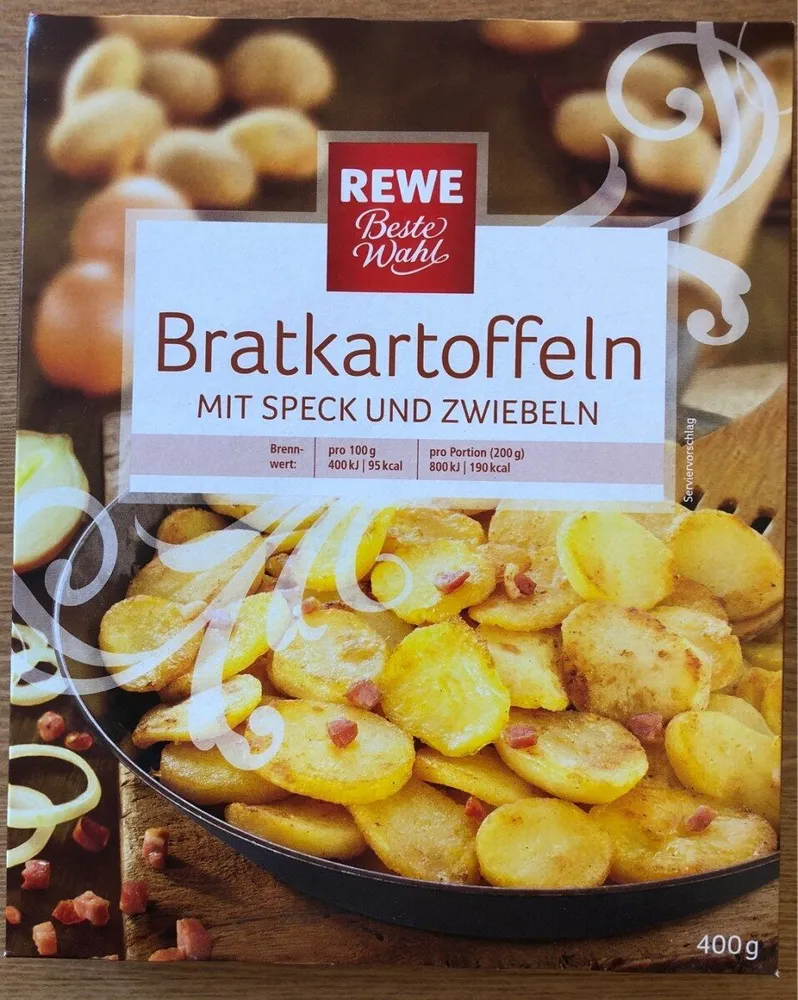 Bratkartoffeln mit speck und zwiebeln
