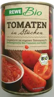 Tomaten in Stücken