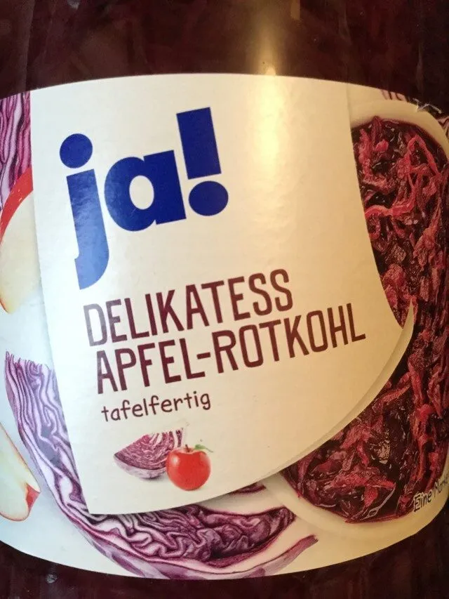 Apfel-Rotkohl