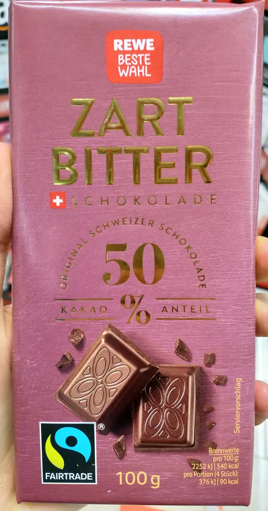 Zartbitter schokolade