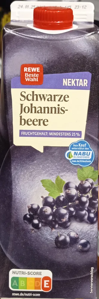 Schwarze Johannisbeere Nektar