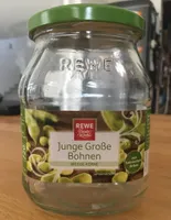 Junge Große Bohnen