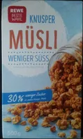 Knusper Müsli Weniger Süß, Knusper