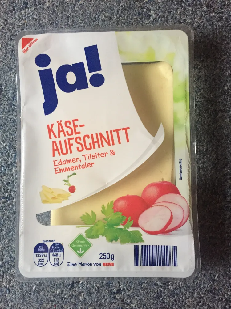 Käse-Aufschnitt