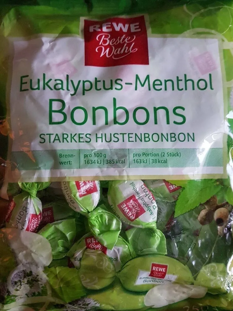 Eukalyptus menthol Bonbons