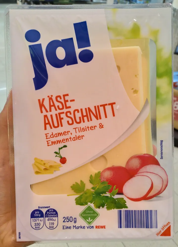 Käseaufschnitt