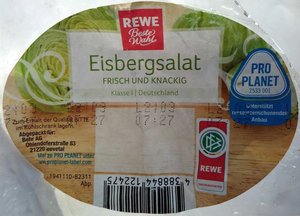 Eisbergsalat