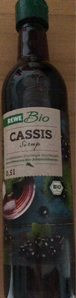Cassis Sirup
