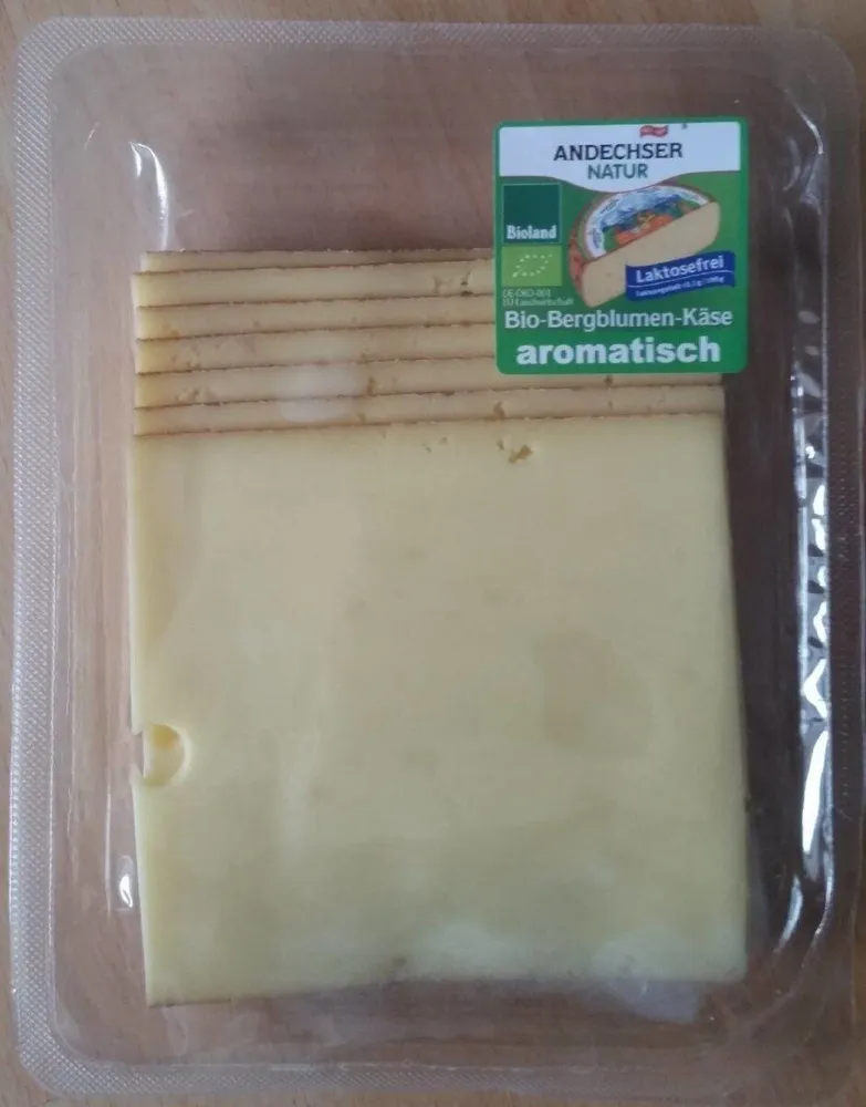 Bio-Bergblumen-Käse aromatisch