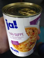 THAI-SUPPE mit Hühnerfleisch und Glasnudeln