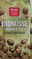Erdnüsse Wasabi Style
