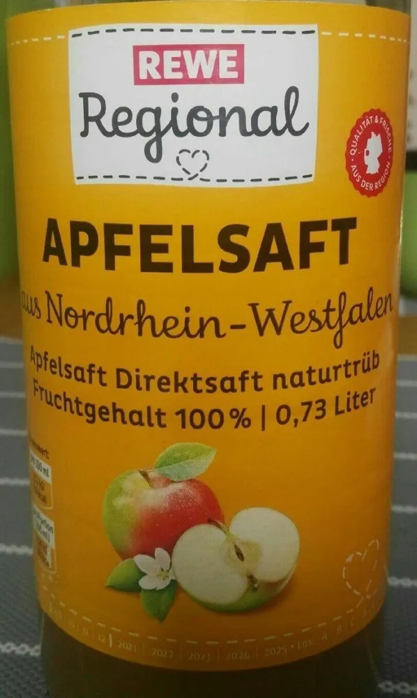 Apfelsaft aus Nordrhein-Westfalen