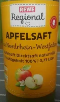 Apfelsaft aus Nordrhein-Westfalen