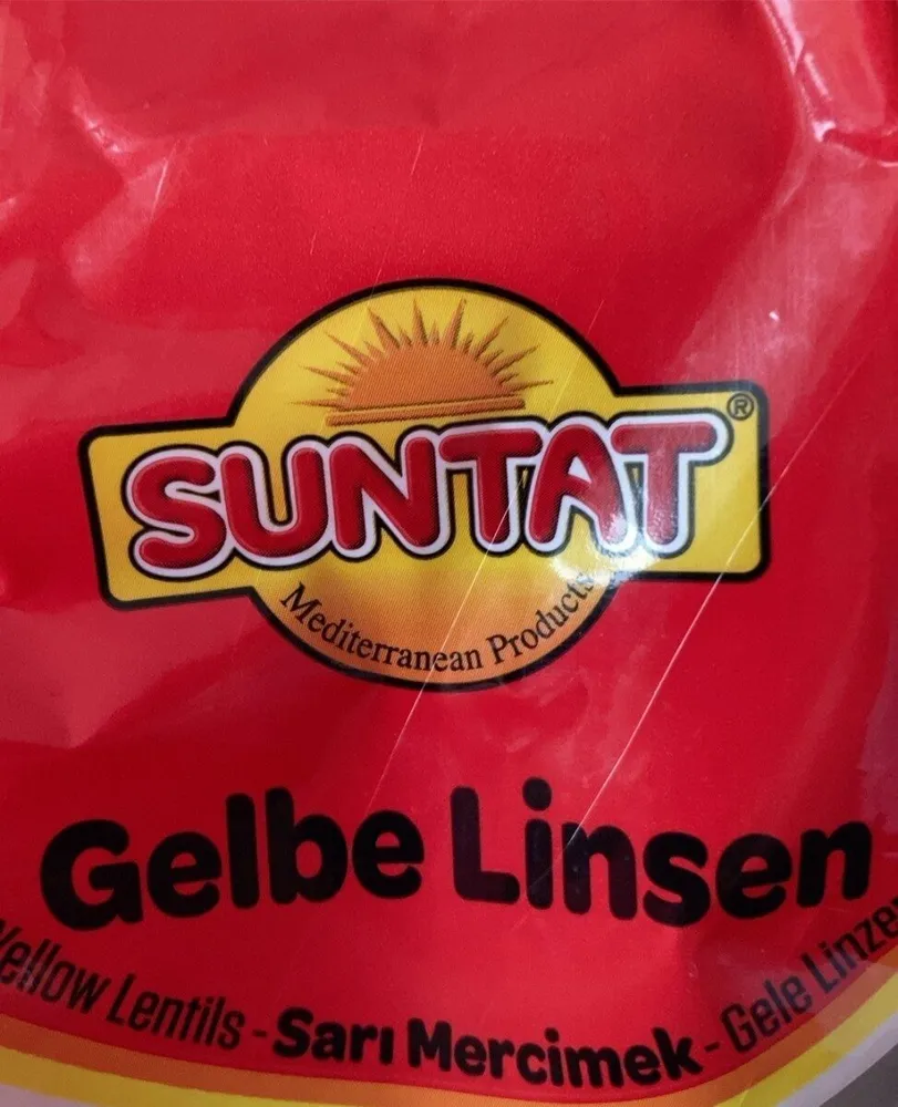 Gelbe Linsen