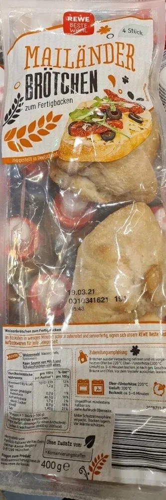 Mailänder Brötchen