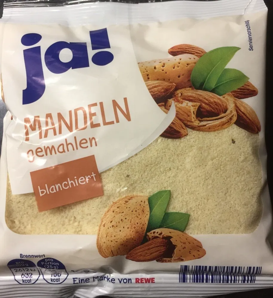 Mandeln gemahlen blanchiert