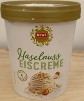 Haselnuss Eiscreme