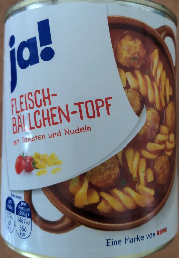 Fleischbällchen-Topf
