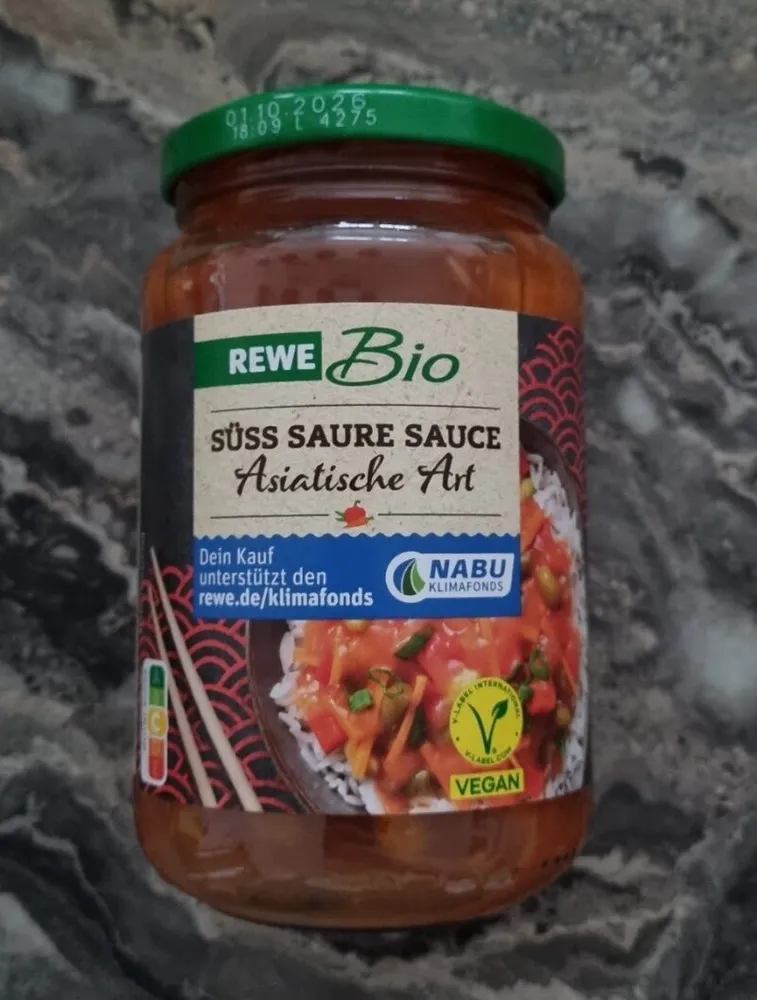Süß saure Sauce asiatische Art