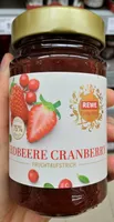 Erdbeere Cranberry Fruchtaufstrich