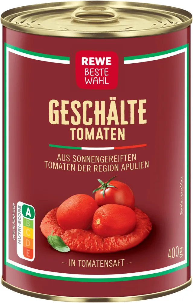 Geschälte Tomaten