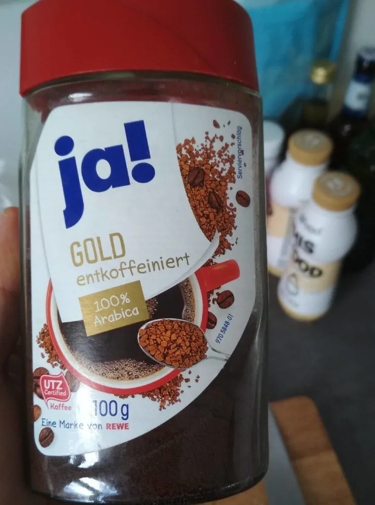 GOLD entkoffeiniert 100% Arabica