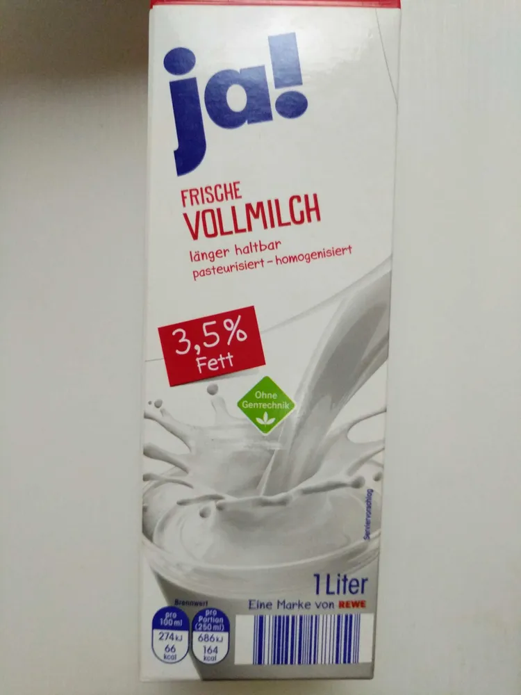 Fische Vollmilch
