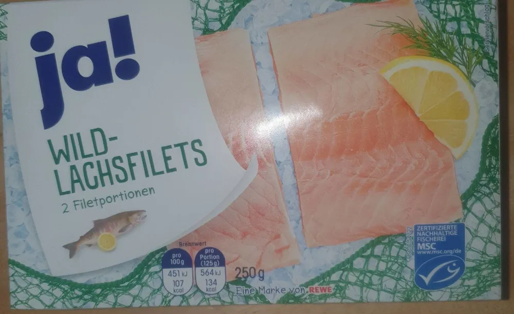 Wildlachsfilet