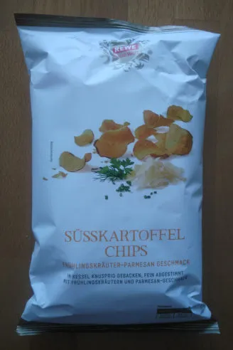 Süsskartoffel chips