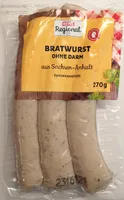 Bratwurst ohne Darm aus Sachsen-Anhalt