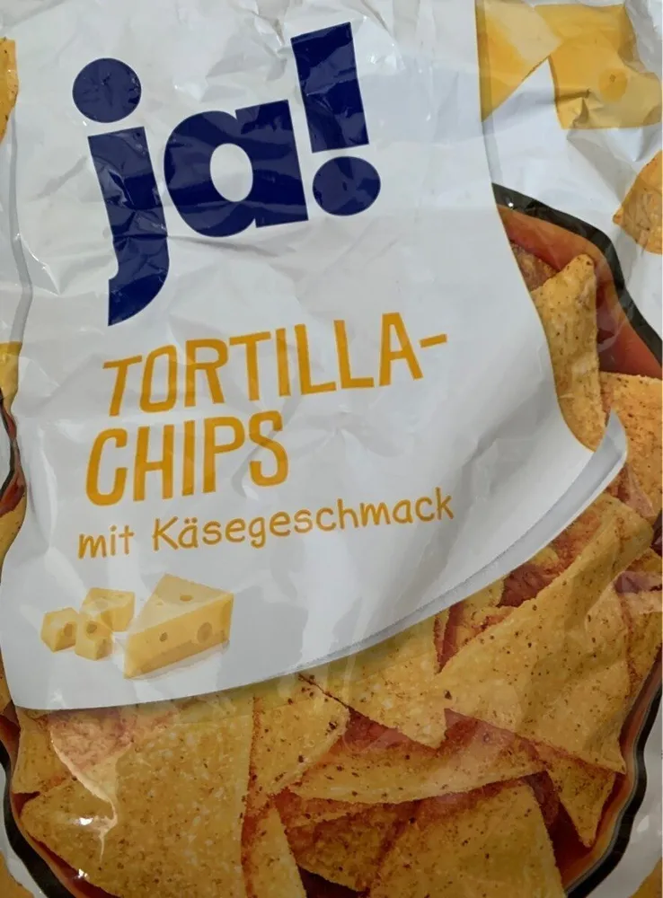 Tortillachips Mit Käsegeschmack
