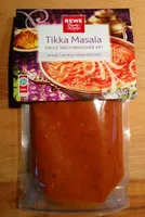 Rewe Beste Tikka Masala Choice Sauce Indian Style