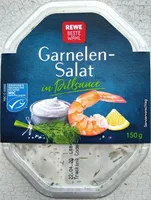 Garnelen-Salat in Dillsauce