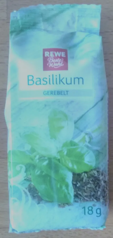 Basilikum gerebelt