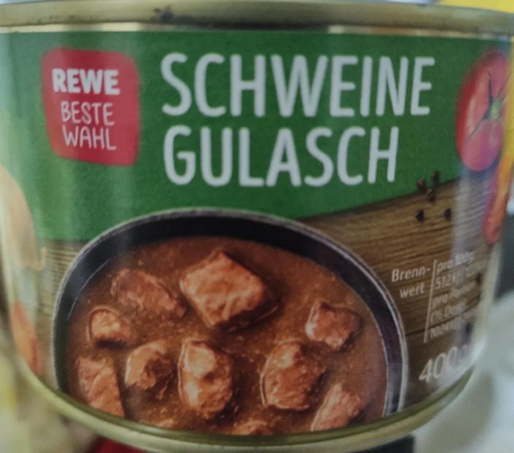 Schweinegulasch