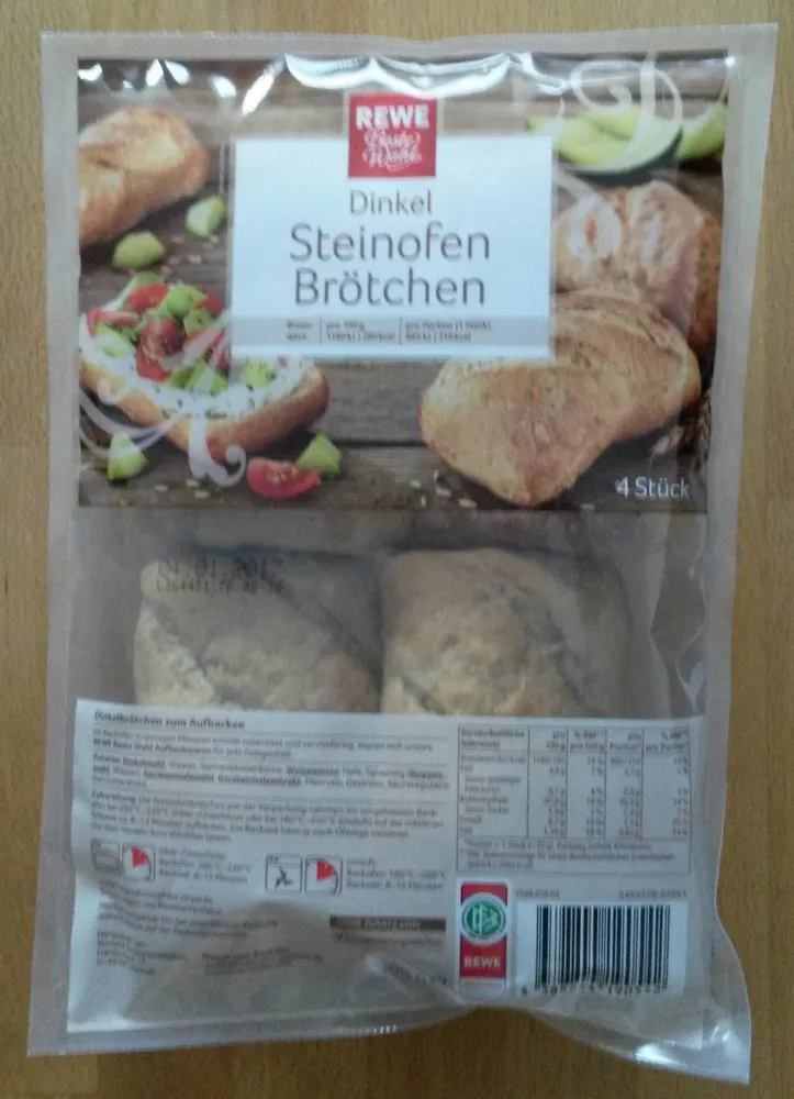 Dinkel Steinofen Brötchen