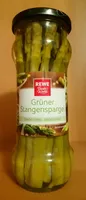 Grüner Stangenspargel