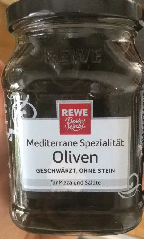 Schwarze Oliven