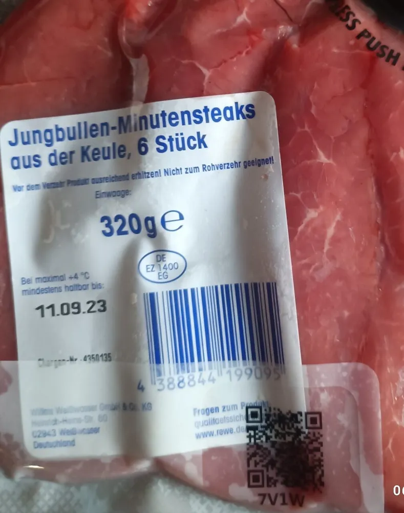 Jungbullen minutensteak