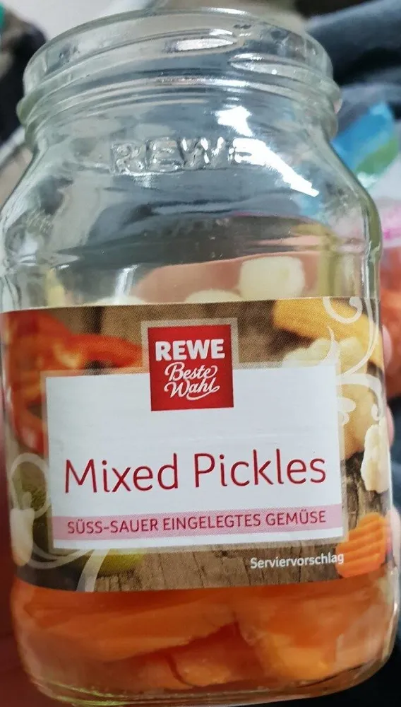 Mixed pickles