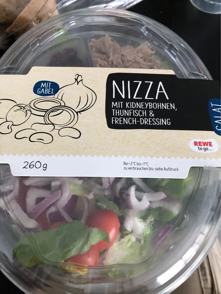 Nizza Salat Mit French Dressing