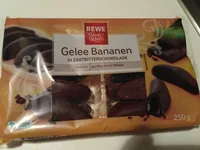 Gelee Bananen in Zartbitterschokolade