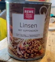 Linsen mit suppengrün